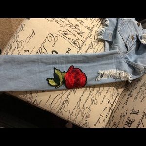 Hand made custom jean jacket